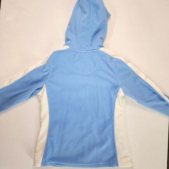 Vintage Lady Foot Locker Blue & Cream Fleece Tracksuit Size M - Picture 5 of 7